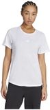 Adidas Yoga Essentials T-shirt Met Korte Mouwen Wit XS Vrouw