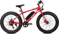 Avon E-bike Kinderfiets 24 Inch – 250w Motor Dikke Banden 60-80km Actieradius 7-speed Shimano Rood