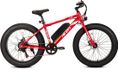 Avon E-bike Kinderfiets 24 Inch – 250w Motor Dikke Banden 60-80km Actieradius 7-speed Shimano Rood