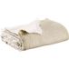 Vivaraise Jeté De Lit Emilio Naturel 240 X 260 Cm Coton Recyclé Et Coton