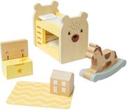 Bigjigs Houten Poppenhuis Kinderslaapkamer Set
