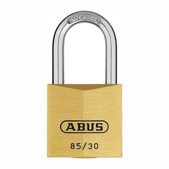 ABUS cilinder hangslot 85/30HB24 met dezelfde sleutel 58 mm