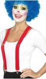 Smiffys Clown Bretels - Rood