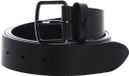 LACOSTE Leren riem Casual Punch Leather Belt W120 Noir zwart