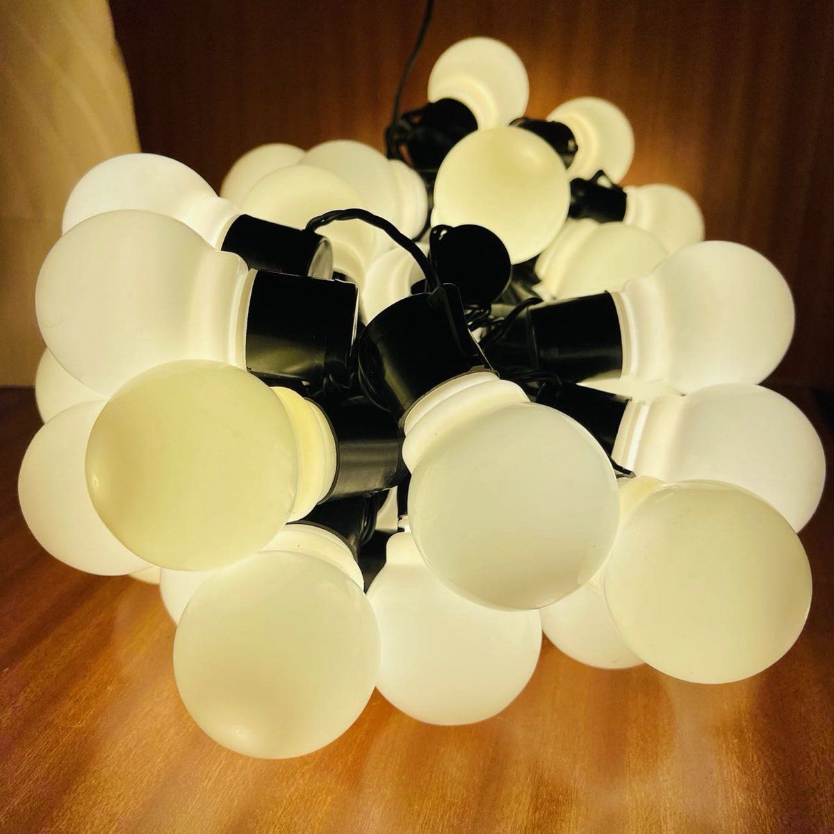 JPro Tuinverlichting op Zonne-Energie - Lemon Lichtsnoer - Buiten Lichtslinger- 20 Solar LED - 3+2m