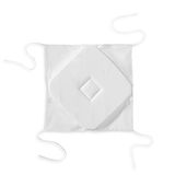 Today Ronde 4 Hoek Rond 4 Hoeken Polyester 40 x 40 x 2 cm, polyester, wit, 40x40x2 cm
