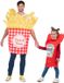 My Other Me Kostuums pour Adultes Friet Ketchup Taille unique