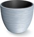 Prosperplast Plantenpot/bloempot Furu Stripes - lichtgrijs - D47 x H47 cm