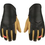 Salewa Ortles Am Leather Handschoenen Bruin, Zwart M