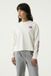 Garcia Meisjes Print T-shirt Wit Lange mouw