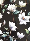 A5 Magnolia A5 Hardback Notebook Journal met goudfolie details en glanzende afwerking