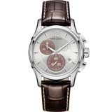 Hamilton Jazzmaster H32612551 Horloge - Leer - Bruin - Ø 42 mm