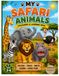 MY SAFARI ANIMALS: COLOURING & LEARNING BOOK