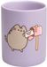 Pusheen, Boîte à crayons en céramique avec décor de lettres élégant, Violet