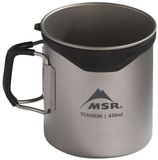 MSR Titan beker 450 ml - Titanium - Mok - Lichtgewicht