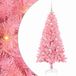vidaXL Sapin de Noël Rose 150 cm PVC
