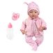 reborn Bayer Design Reborn pop 38 cm, realistisch, als echt, fopspeen, fles