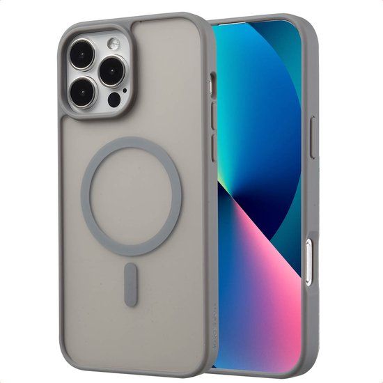 imoshion Color Guard Backcover geschikt voor MagSafe - Grijs - iPhone 13 Pro Max