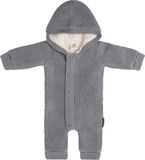 Baby's Only Overall teddy Soul - Grijs - 74 - 100% ecologisch katoen - GOTS