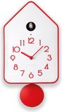 Guzzini QQ-UP - Koekoeksklok met pendelum - Rood Wit