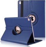 HoesjesBestellen HB Hoes Geschikt voor Apple iPad Air 4 10.9 (2020) Donker Blauw - Draaibare Tablet Case met Standaard