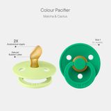 BIBS Colour Fopspeen - 0-6 mnd - 2-pack - Anatomisch - Matcha/Cactus