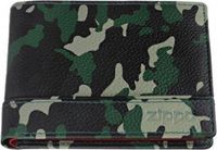 Zippo Lederen Portemonnee Creditcard - Camo Green