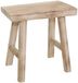 Mega Collections Pouf - tabouret - pour enfants - Decowood - 40 x 22 x 26 cm - rectangulaire - table à plantes - rehausseur