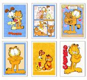 DKORARTE Garfield Set van 6 wandafbeeldingen A4