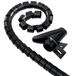 Electraline 62042 kabelmantel, 1,8 m, zwart, 25 diam