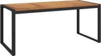 vidaXL Tuintafel met U-vormige poten 180x90x75 cm massief acaciahout