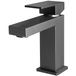 BES LED Leoni Crinty Wastafelkraan - Wastafelmengkraan - Opbouw - Vierkant - PVD - Gunmetal Grijs