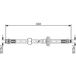 Bosch 1987481056 Tuyau de frein | Compatible avec : BMW X3