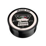 Barbers Garage Haarklei-modelleerpasta (100 g) - Italiaanse details - met natuurlijke kleiaarde, herstijlbaar haar, zijdematte afwerking