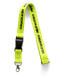 Alpinestars Cordon Linear Hi Vis Jaune Noir, Taille : Taille Unique