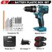 StarTech 3-in-1 accuschroefboormachine - slagboormachine - 500W - 25+3 koppelstanden - 18V - Set met 2 accu's