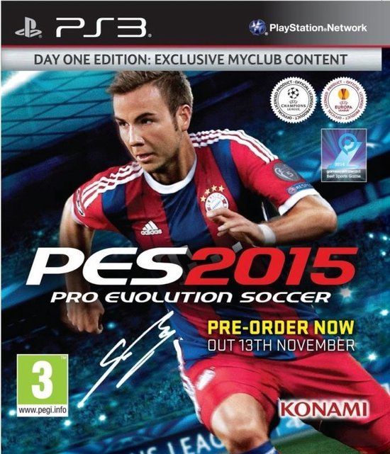 Pro Evolution Soccer 2015 - PS3 - Sport - Konami - PAL