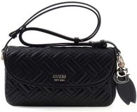 GUESS schoudertas Sally Convertible Xbody Flap Black zwart