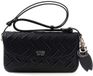 GUESS schoudertas Sally Convertible Xbody Flap Black zwart