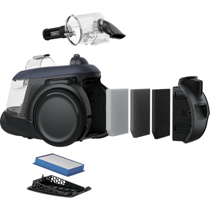 Electrolux EL61C3DB - Bagless Vacuum Cleaner - Black/Blue