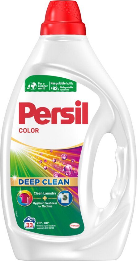 Persil Wasmiddel Gel - 33 Wasbeurten - Gekleurde was - 1,485 liter