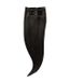 Rapunzel of Sweden Classic Clip-ins Raide / Volume léger / 3 pièces 1.2 Noir Brun 50 cm Extensions de cheveux