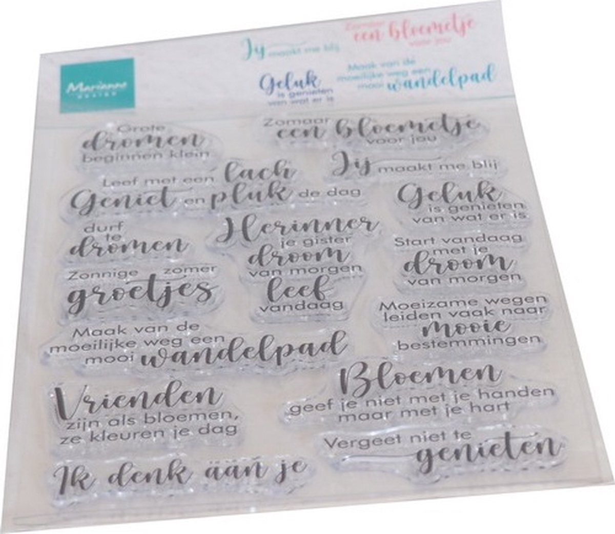 Marianne Design Clear Stamps Droom en Geniet (CS1100)