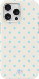 AVY Apple iPhone 15 Pro Max Hoesje MagSafe Back Cover Riviera Dots