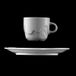 G. Benedikt Melodie Tasse mit Untertasse 170 ml, weißes Porzellan