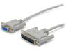 StarTech.com 3 m gekruiste DB9 naar DB25 seriële nulmodemkabel F/M