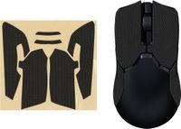 kwmobile gaming muis grip tape geschikt voor Razer Viper Ultimate muis - Antislip muistape grip - Muis grip tape in zwart