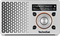 TechniSat DigitRadio 1 oranje, zilver