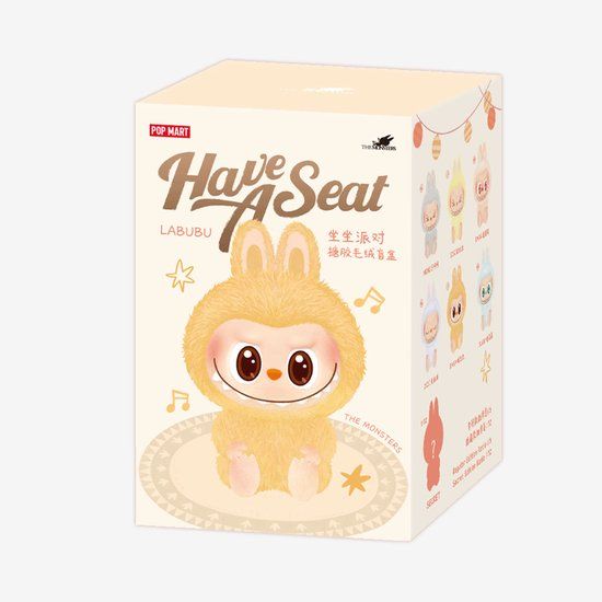 Labubu POP MART The Monsters Labubu Have a Seat - Blind Box - 1 Stuk
