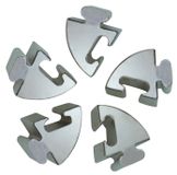 Huzzle Cast Puzzle Cpspi - Casse-tête - Argent - Métal - Unisexe - Dès 8 ans